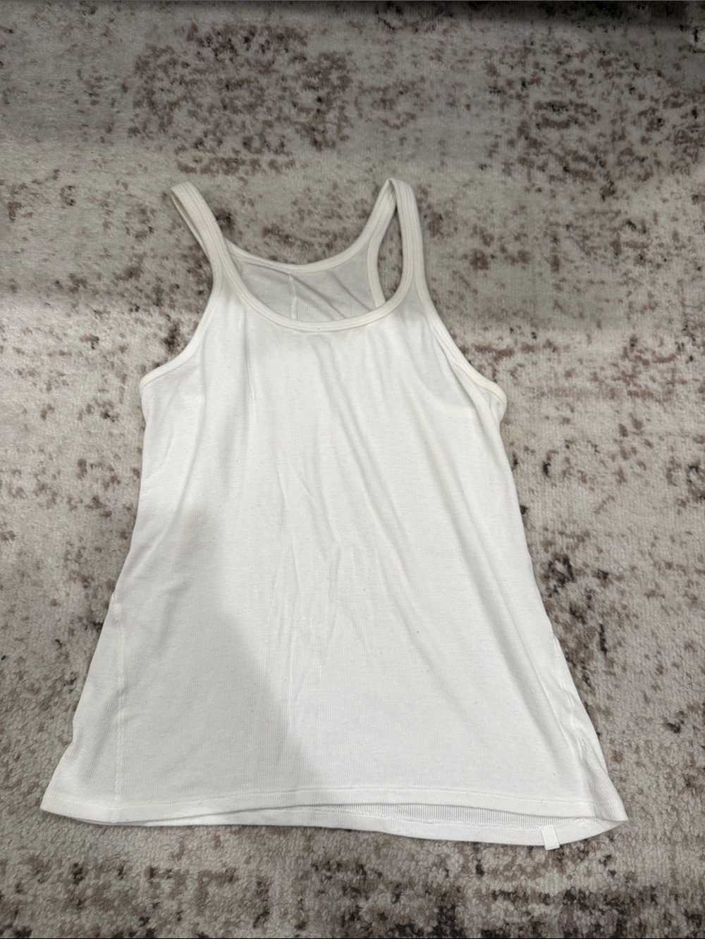 lululemon athletica White Racerback Tank